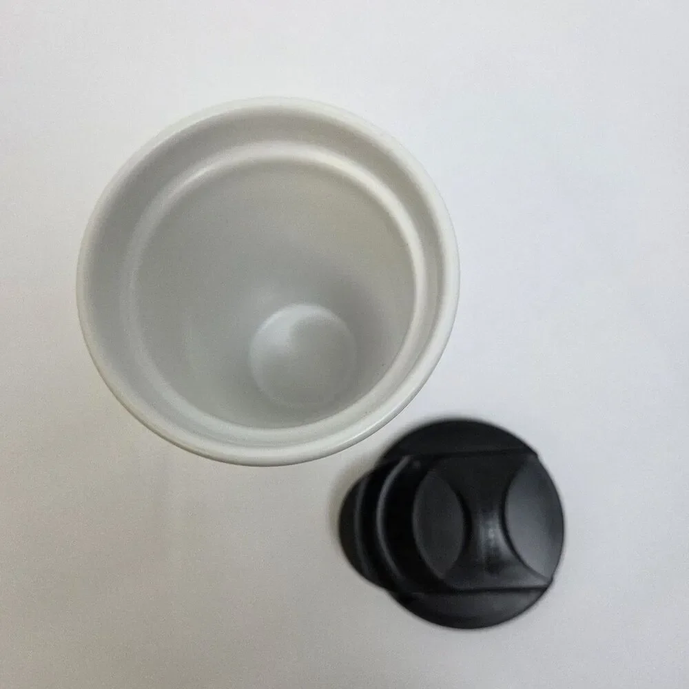 STARBUCKS International Release 2012 Ceramic Travel Tumbler W/Lid 8oz RARE in US